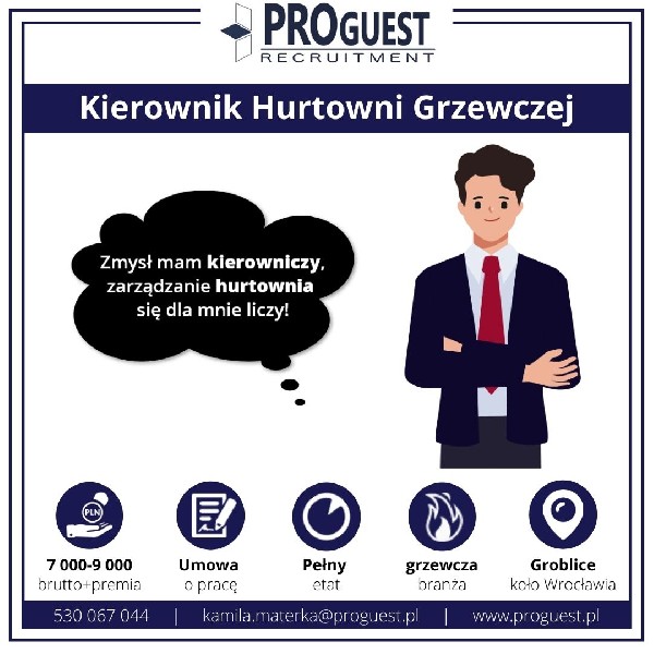 Kierownik Hurtowni Grzewczej