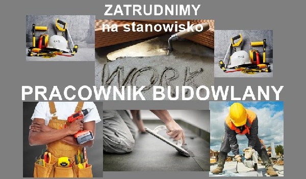 Pracownik budowlany