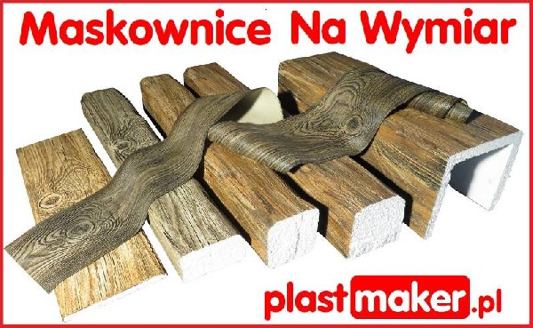 Na wymiar drewnopodobne maskownice styropianowe, lamele i belki rustykalne 2